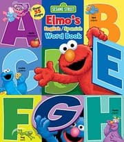 Tapa de Sesame Street: Elmo's Word Book: An English/Spanish Flap Book (Lift-the-Flap) (Spanish Edition)