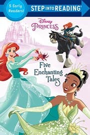 Tapa de Five Enchanting Tales (Disney Princess) (Step into Reading)