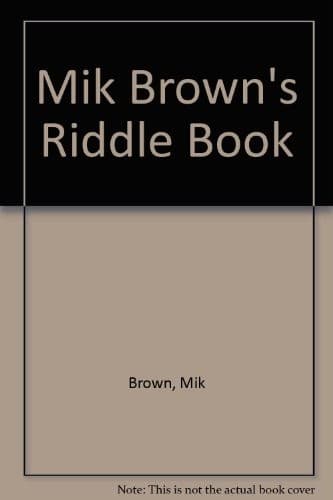 Tapa de Riddle book