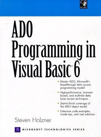 Tapa de ADO programming in Visual Basic 6