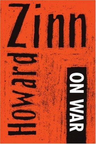 Tapa de Howard Zinn on war