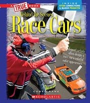 Tapa de Race Cars (True Book Behind the Scenes)