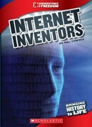 Tapa de Internet Inventors (Cornerstones of Freedom)