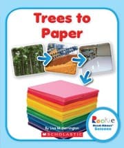 Tapa de Trees to Paper (Rookie Read-About Science)