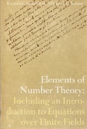 Tapa de Elements of number theory
