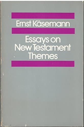 Tapa de Essays on New Testament themes
