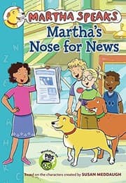 Tapa de Martha's Nose for News (Martha Speaks)