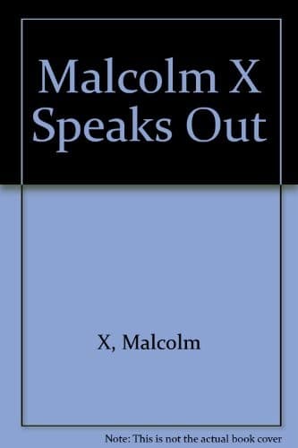 Tapa de Malcolm X Speaks Out