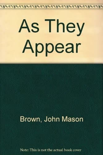 Tapa de As they appear.