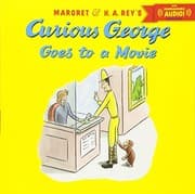 Tapa de Curious George Goes to a Movie with downloadable audio