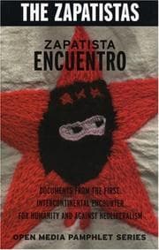 Tapa de Zapatista Encuentro