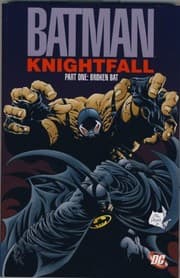 Tapa de Broken Bat. Doug Moench, Chuck Dixon