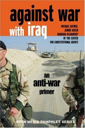 Tapa de Against war in Iraq