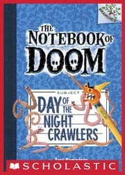 Tapa de The Notebook of Doom #2: Day of the Night Crawlers (A Branches Book)
