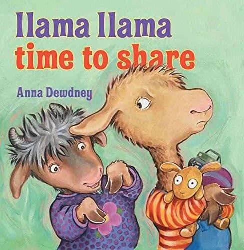 Tapa de Llama Llama Time to Share