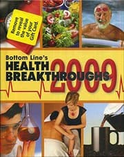 Tapa de Bottom Line's Health Breakthroughs 2009