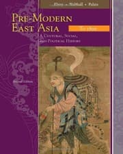 Tapa de Pre-Modern East Asia: A Cultural, Social, and Political History, Volume I: To 1800