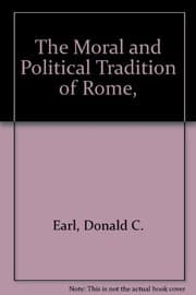 Tapa de The moral and political tradition of Rome