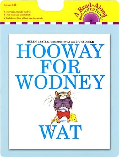 Tapa de Hooway for Wodney Wat book and CD