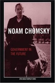 Tapa de Government In The Future (Open Media Pamphlet Series)