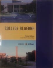 Tapa de COLLEGE ALGEBRA >CUSTOM<