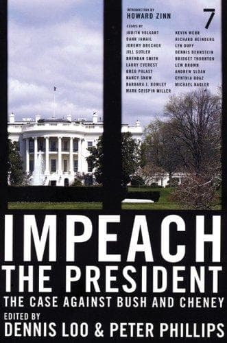 Tapa de Impeach the president
