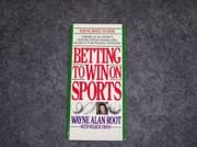 Tapa de Betting to win on sports