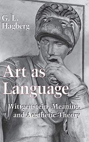 Tapa de Art as language
