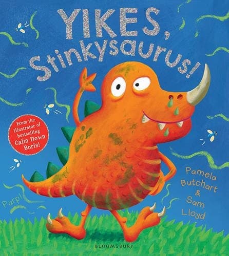 Tapa de Yikes, Stinkysaurus!