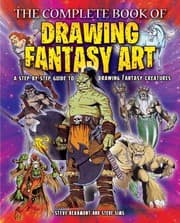 Tapa de The Complete Book of Drawing Fantasy Art. Steve Beaumont, Steve Sims