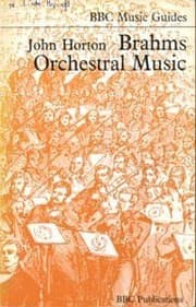 Tapa de Brahms orchestral music