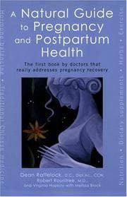 Tapa de A natural guide to pregnancy and postpartum health