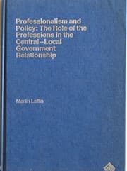 Tapa de Professionalism and policy