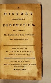 Tapa de A history of the work of redemption