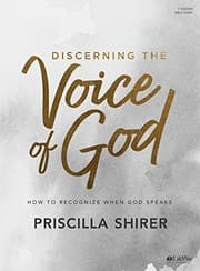 Tapa de Discerning the Voice of God - Bible Study Book - Revised: How to Recognize When God Speaks
