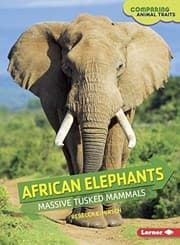 Tapa de African Elephants: Massive Tusked Mammals (Comparing Animal Traits)