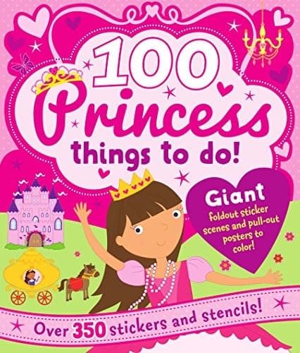 Tapa de 100 Princess Things to Do
