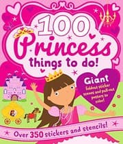 Tapa de 100 Princess Things to Do