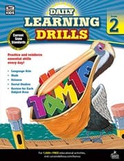 Tapa de Daily Learning Drills, Grade 2 (Brighter Child: Daily Learning Drills)