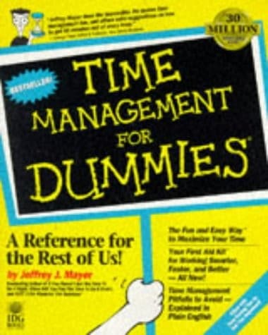 Tapa de Time management for dummies