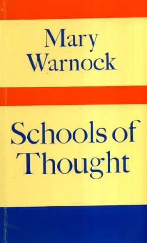 Tapa de Schools of thought