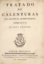 Tapa de Tratado de calenturas