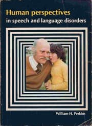 Tapa de Human perspectives in speech and language disorders