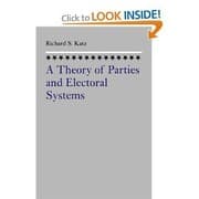 Tapa de A theory of parties and electoral systems
