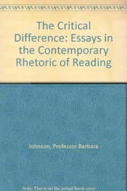 Tapa de The critical difference