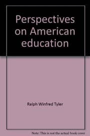 Tapa de Perspectives on American education