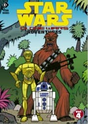 Tapa de Star Wars: Clone Wars Adventures: v. 4 (Star Wars the Clone Wars)