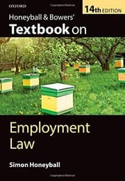 Tapa de Honeyball & Bowers' Textbook on Employment Law