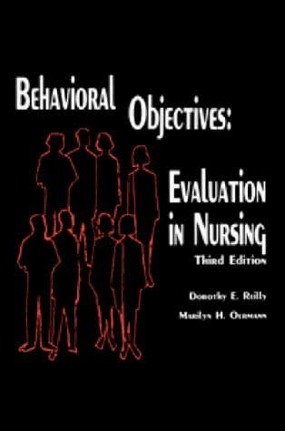 Tapa de Behavioral Objectives--Evaluation in Nursing