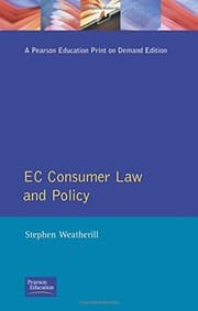Tapa de EC consumer law and policy